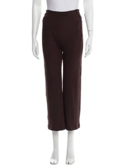 Pre-owned Leset Wide Leg Pants In Brown