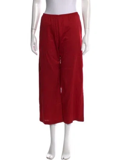 Pre-owned Leset Wide Leg Pants In Gold
