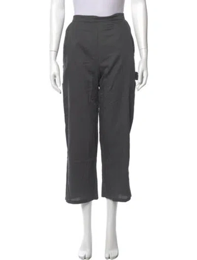 Pre-owned Leset Wide Leg Pants In Gray