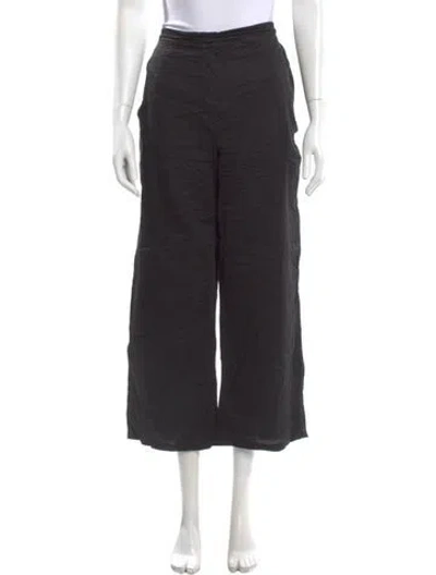 Pre-owned Leset Wide Leg Pants In Gray