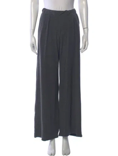 Pre-owned Leset Wide Leg Pants In Gray