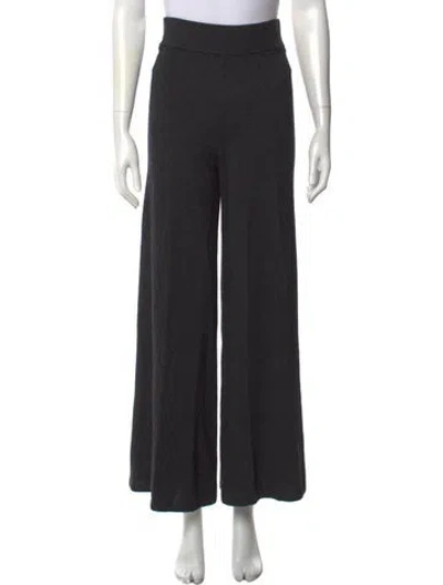 Pre-owned Leset Wide Leg Pants In Gray