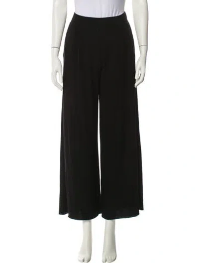 Pre-owned Leset Wide Leg Pants In Green