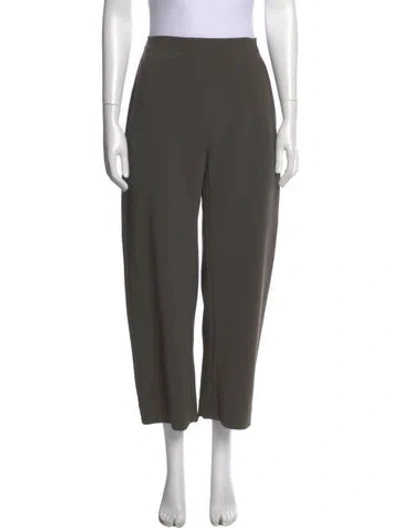 Pre-owned Leset Wide Leg Pants In Green
