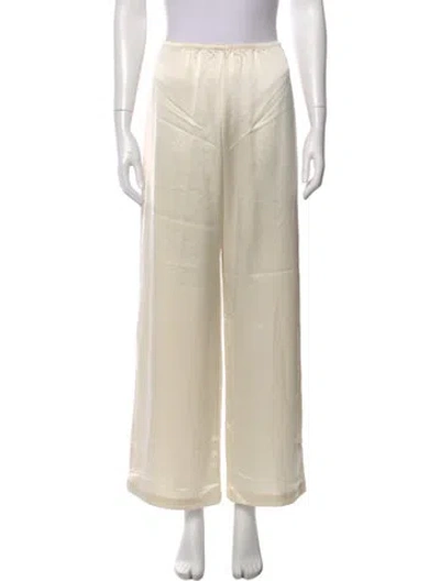 Pre-owned Leset Wide Leg Pants In Neutral