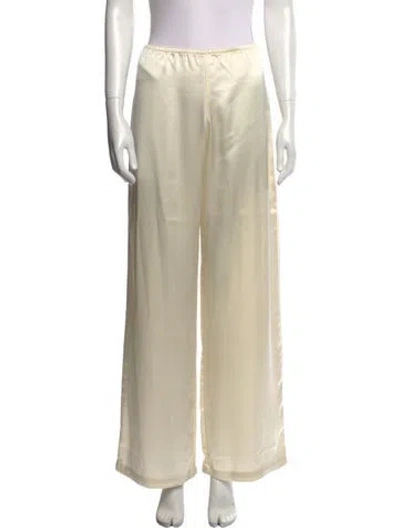 Pre-owned Leset Wide Leg Pants In Neutral