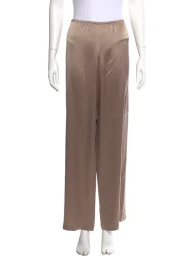 Pre-owned Leset Wide Leg Pants In Neutral
