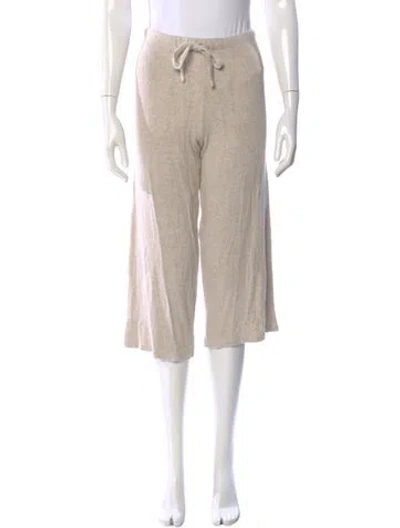 Pre-owned Leset Wide Leg Pants In Neutral
