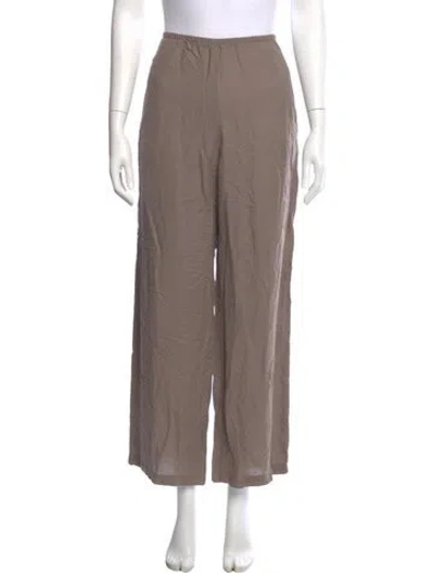 Pre-owned Leset Wide Leg Pants In Neutral
