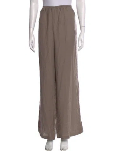 Pre-owned Leset Wide Leg Pants In Neutral