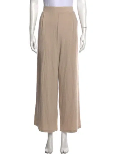 Pre-owned Leset Wide Leg Pants In Neutral
