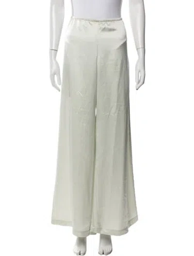 Pre-owned Leset Wide Leg Pants In Neutral