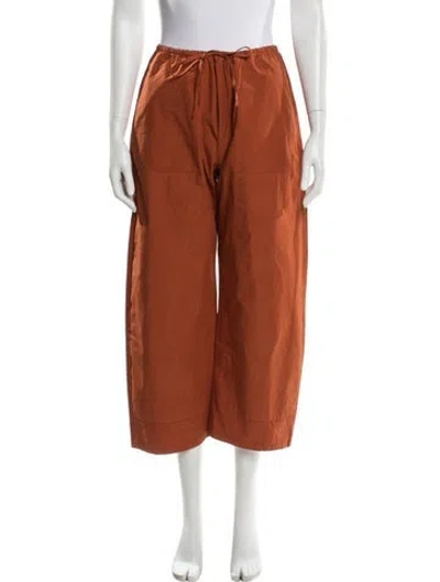 Pre-owned Leset Wide Leg Pants In Orange
