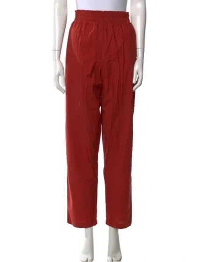 Pre-owned Leset Wide Leg Pants In Orange