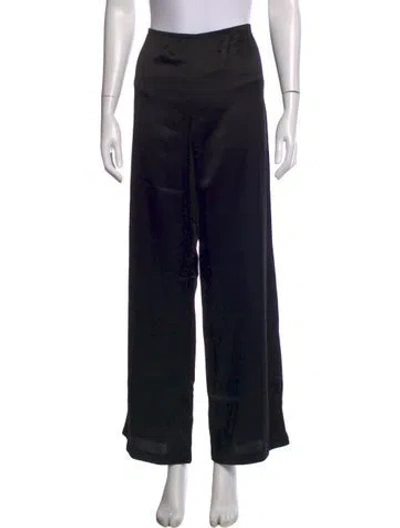 Pre-owned Leset Wide Leg Pants W/ Tags In Black