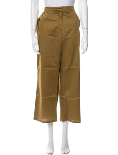 Pre-owned Leset Wide Leg Pants W/ Tags In Brown