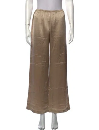 Pre-owned Leset Wide Leg Pants W/ Tags In Brown
