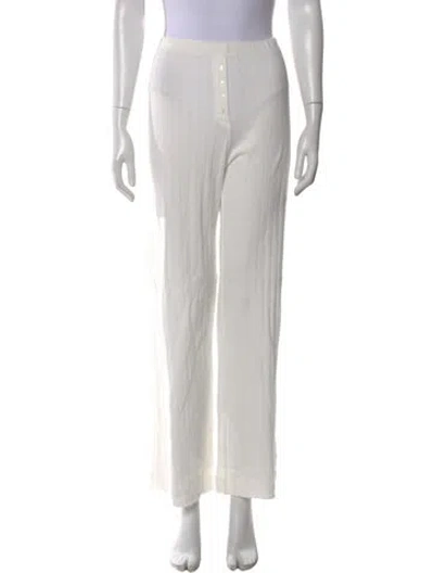 Pre-owned Leset Wide Leg Pants W/ Tags In Gray