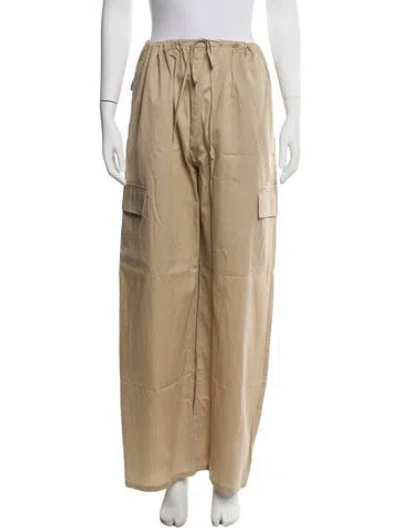 Pre-owned Leset Wide Leg Pants W/ Tags In Neutral