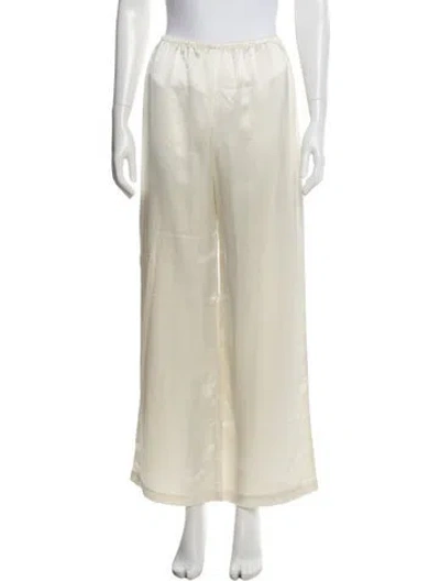 Pre-owned Leset Wide Leg Pants W/ Tags In Neutral