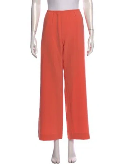 Pre-owned Leset Wide Leg Pants W/ Tags In Orange