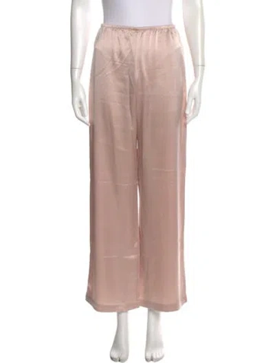 Pre-owned Leset Wide Leg Pants W/ Tags In Pink
