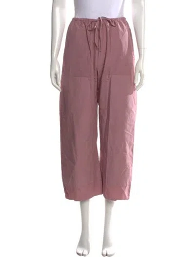 Pre-owned Leset Wide Leg Pants W/ Tags In Pink