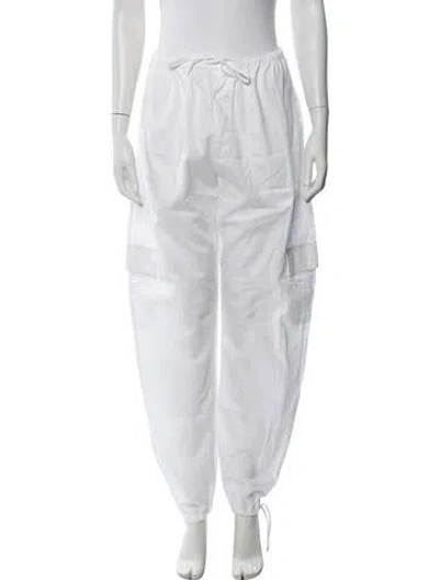 Pre-owned Leset Wide Leg Pants In White