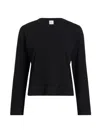 Leset Long-sleeved Maya T-shirt In Black