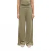 Leset Pointelle Boxer Pant In Green