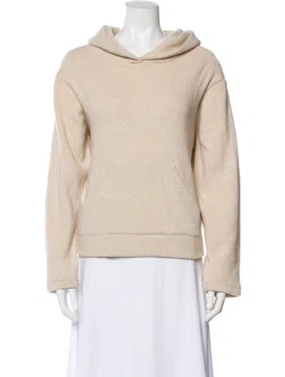 Pre-owned Leset Wool Cowl Neck Sweater In Neutral
