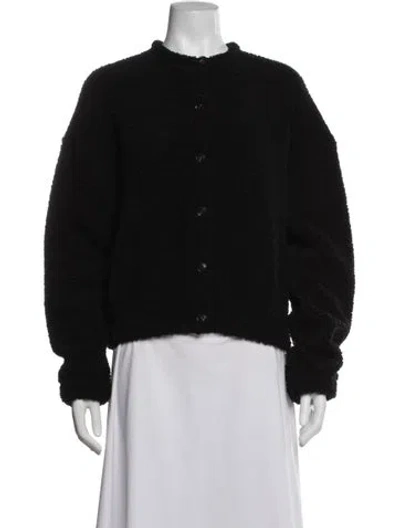 Pre-owned Leset Wool Jacket In Black