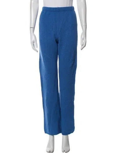 Pre-owned Leset Wool Sweatpants In Blue