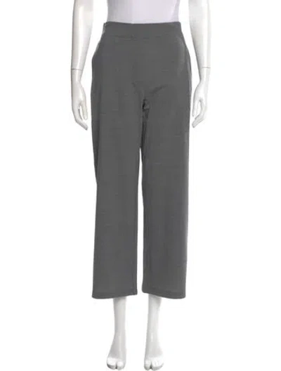 Pre-owned Leset Wool Wide Leg Pants In Gray