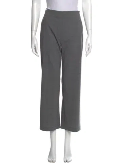 Pre-owned Leset Wool Wide Leg Pants In Gray