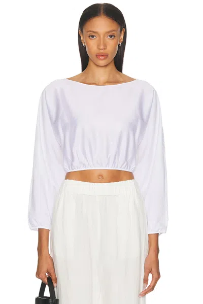 Leset Yoko Long Sleeve Blouson Top