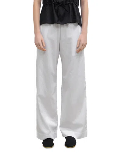 Leset Yoko Pocket Pants In White