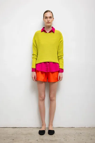 Leset Yoko Summer Short In Orange
