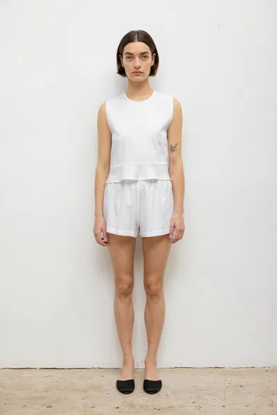 Leset Yoko Summer Short In White
