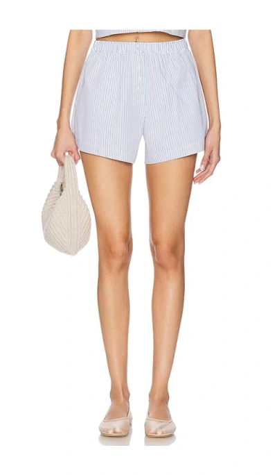 Leset Yoshi Boxer Short In Baby Blue,white