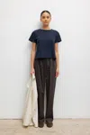 Leset Yoshi Classic Tie Pant In Brown