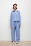 Leset Yoshi Drawstring Pant In Blue