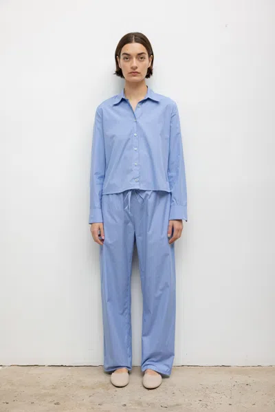 Leset Yoshi Drawstring Trouser In Blue