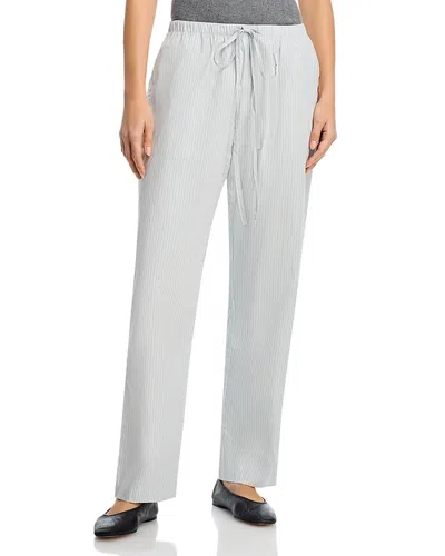 Leset Yoshi Stripe Classic Tie Pants In Green