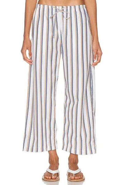 Leset Yoshi Stripe Crop Drawstring Pant
