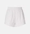 Leset Yoshi Striped Cotton-blend Twill Boxers
