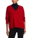 Leset Zoe Wool-cashmere Sweater In Brick