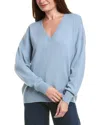 Leset Zoe Wool & Cashmere-blend Sweater In Blue