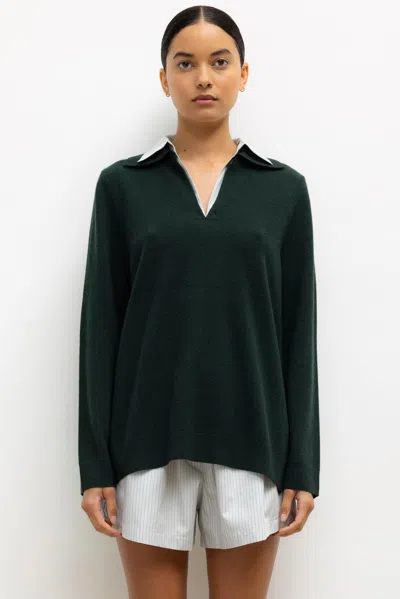 Leset Zoe Yoshi Polo In Green