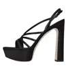 Lesilla Sandals Black In Nero Neri E Grigi